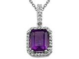 Genuine Amethyst Pendant by Effy Collection®