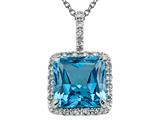 Genuine Blue Topaz Pendant by Effy Collection®