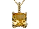 Genuine Citrine Pendant by Effy Collection®