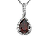 Genuine Garnet Pendant by Effy Collection®