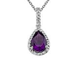Genuine Amethyst Pendant by Effy Collection®
