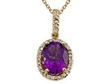 Genuine Amethyst Pendant by Effy Collection®
