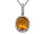 Genuine Citrine Pendant by Effy Collection®