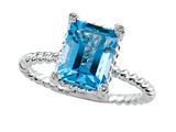 Genuine Blue Topaz Ring by Effy Collection®