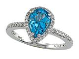 Genuine Blue Topaz Ring by Effy Collection®