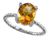 Genuine Citrine Ring by Effy Collection®