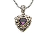 Amethyst Sterling Silver Necklace by Effy Collection