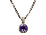 Amethyst Sterling Silver Necklace by Effy Collection