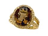 Genuine Smoky Quartz Ring by Effy Collection®