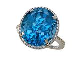 Genuine Blue Topaz Ring by Effy Collection®