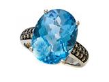 Genuine Blue Topaz Ring by Effy Collection®