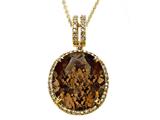 Genuine Smoky Quartz Pendant by Effy Collection®