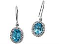Genuine Blue Topaz Earrings by Effy Collection®