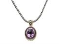 Amethyst Sterling Silver Necklace by Effy Collection