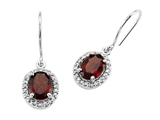 Genuine Garnet Earrings by Effy Collection®