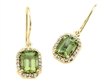 Genuine Peridot Earrings by Effy Collection®