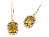 Genuine Citrine Earrings by Effy Collection®