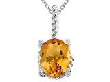 Genuine Citrine Pendant by Effy Collection®