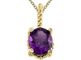 Genuine Amethyst Pendant by Effy Collection®