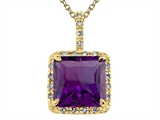 Genuine Amethyst Pendant by Effy Collection®