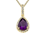 Genuine Amethyst Pendant by Effy Collection®
