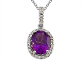Genuine Amethyst Pendant by Effy Collection®