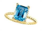 Genuine Blue Topaz Ring by Effy Collection®