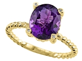Genuine Amethyst Ring by Effy Collection®