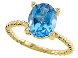 Genuine Blue Topaz Ring by Effy Collection®