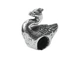 Zable™ Sterling Silver Swan Bead / Charm