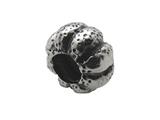 Zable™ Sterling Silver Pumpkin Bead / Charm