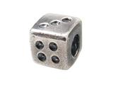 Zable™ Sterling Silver Die Bead / Charm