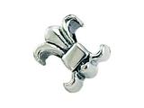 Zable™ Sterling Silver Fleur-De-Lys Bead / Charm
