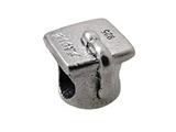 Zable™ Sterling Silver Graduation Cap Bead / Charm