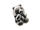 Zable™ Sterling Silver Teddy Bear Bead / Charm