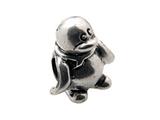 Zable™ Sterling Silver Penguin Pandora Compatible Bead / Charm