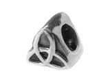 Zable™ Sterling Silver Triquetra Bead / Charm