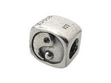 Zable™ Sterling Silver Ying-Yang Bead / Charm