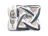 Zable™ Sterling Silver Celtic Knot Bead / Charm