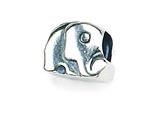 Zable™ Sterling Silver Elephant Bead / Charm