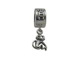 Zable™ Sterling Silver Chinese Zodiac-Monkey Bead / Charm