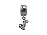 Zable™ Sterling Silver Chinese Zodiac-Dog Bead / Charm