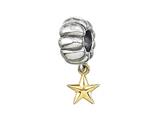 Zable™ 14k Star Dangle Bead / Charm