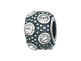 Zable™ Sterling Silver April Crystal Ball Bead / Charm