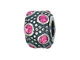 Zable™ Sterling Silver October Crystal Ball Bead / Charm