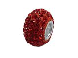 Zable™ Pave Swarovski Crystal Bead January Bead / Charm