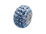 Zable™ Pave Swarovski Crystal Bead March Bead / Charm