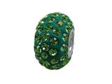Zable™ Sterling Silver May Crystal Ball Bead / Charm