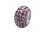 Zable™ Pave Swarovski Crystal Bead June Bead / Charm