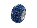 Zable™ Pave Swarovski Crystal Bead September Bead / Charm